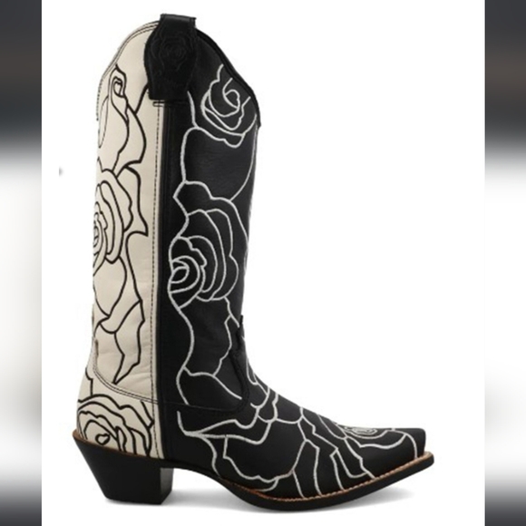 Twisted X Women's Steppin' Out Western Boots - Snip Toe 7.5B, 8.5B, 9.5B - Picture 2 of 10